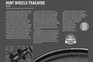 MBR 10/10 Review - HUNT Trail Wide MTB Wheelset