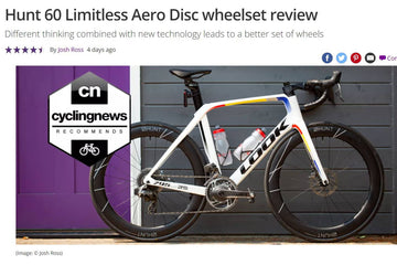 Cycling News 4.5/5 Review - Hunt 60 Limitless Aero Disc Wheelset