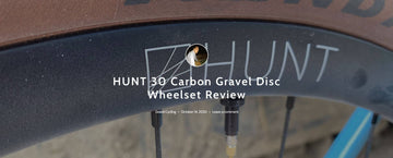 Carbon and Grit - HUNT 30 Carbon Gravel Disc Wheelset Review