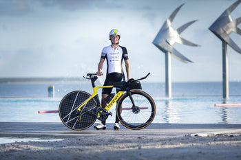 <h1>RACE PROVEN</h1><i>Ridden to victory at the sport’s highest stages. This TT disc wheel has been in development alongside professional triathlete Amelia Rose Watkinson.</i>