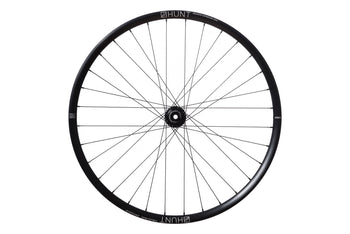 <html><h1>Spokes</h1><i>We chose the top-of-the-range Pillar Spoke Re-enforcement PSR XTRA models. These butted spokes are lighter and provide a greater degree of elasticity to maintain tensions and add fatigue resistance. These PSR J-bend spokes feature the 2.2 width at the spoke head providing more material in this high stress area. The nipples come with a square head so you can achieve precise tensioning. Combining these components well is key which is why all Hunt wheels are hand-built.</i></html>