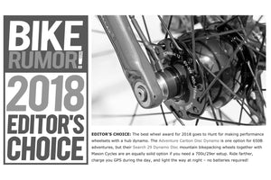 Bikerumor Editor's Choice Award 2018